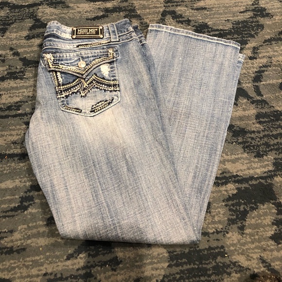 ‼️SOLD‼️Womens Miss Me Bootcut Jeans Size 36 - Picture 1 of 13